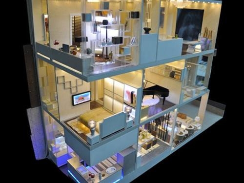 临夏县户型模型