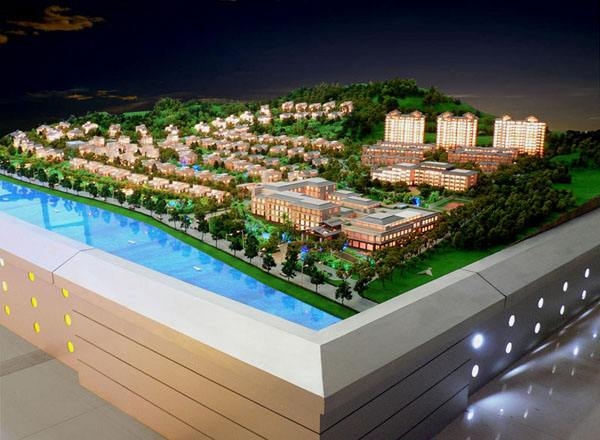 北京临夏县临夏县沙盘模型